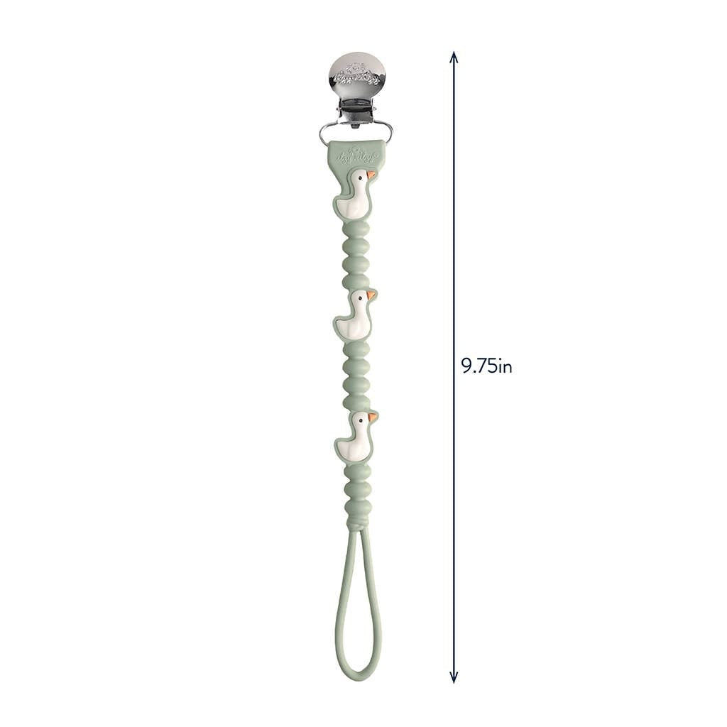 Itzy Ritzy Paci Strap Plus - Goose
