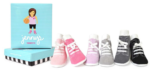Trumpette Jenny's 6 Pack Infant Socks - 0-12M