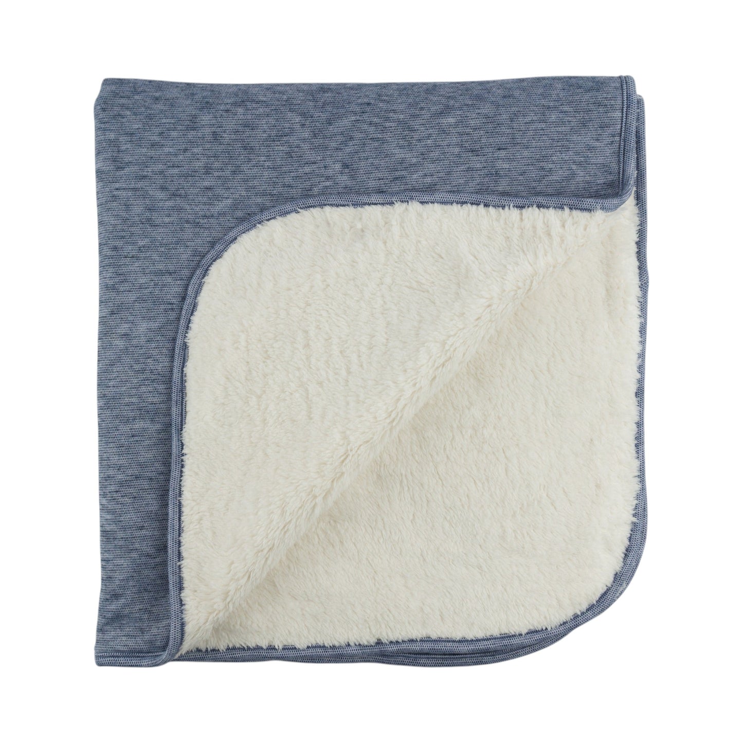 Oh Baby! Honeycomb Snowdrift Blanket - Denim, One Size