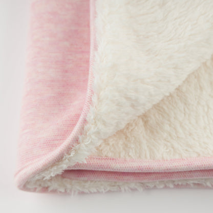 Oh Baby! Honeycomb Snowdrift Blanket - Pale Pink, One Size - Image 3