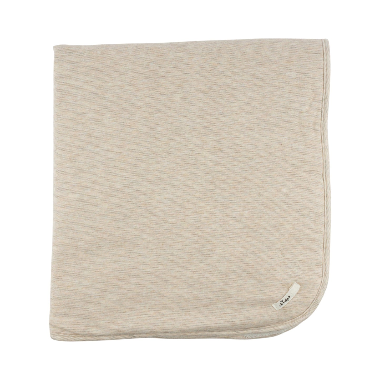 Oh Baby! Honeycomb Snowdrift Blanket - Sand, One Size