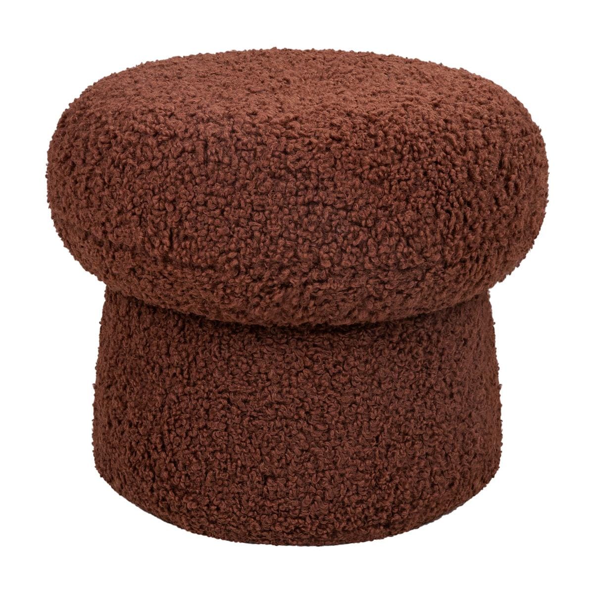 Babyletto Mini Mushroom Pouf - Rouge Teddy Loop - M31585RT