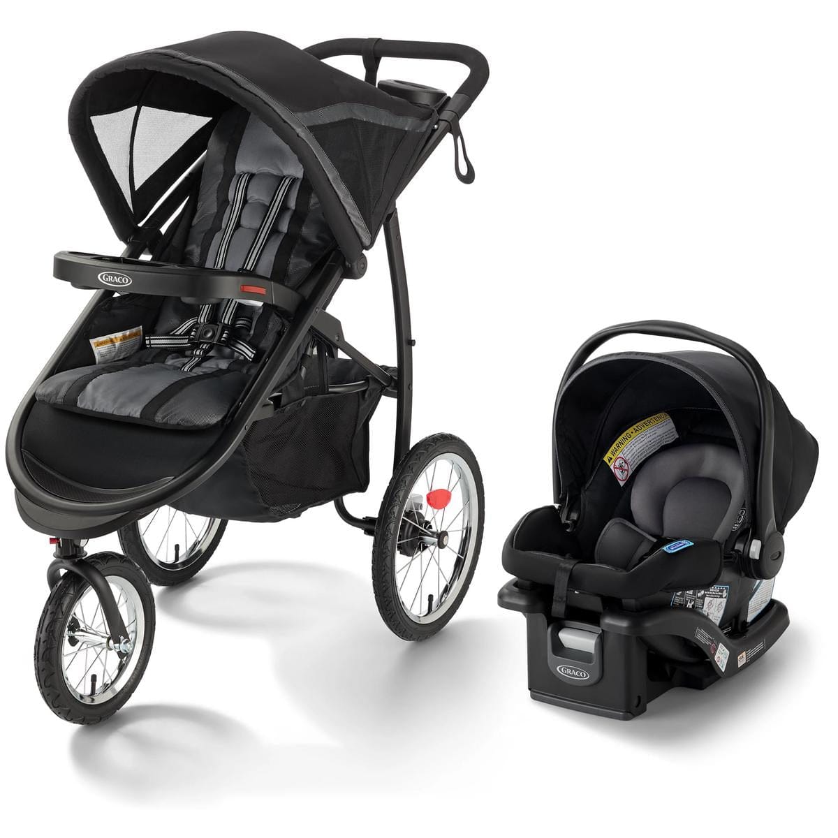 Graco FastAction Fold Jogger Click Connect Travel System - Gotham - 2215508