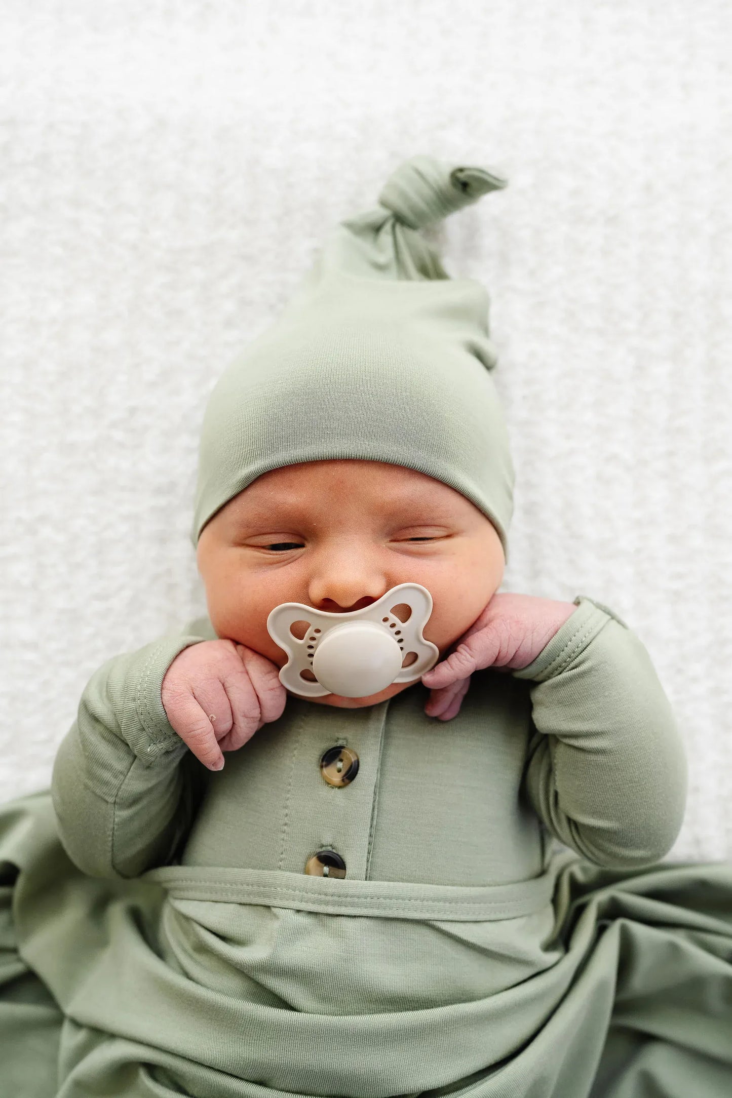 Lou Lou & Company Top Knot Hat - Marley (NB-3 months)