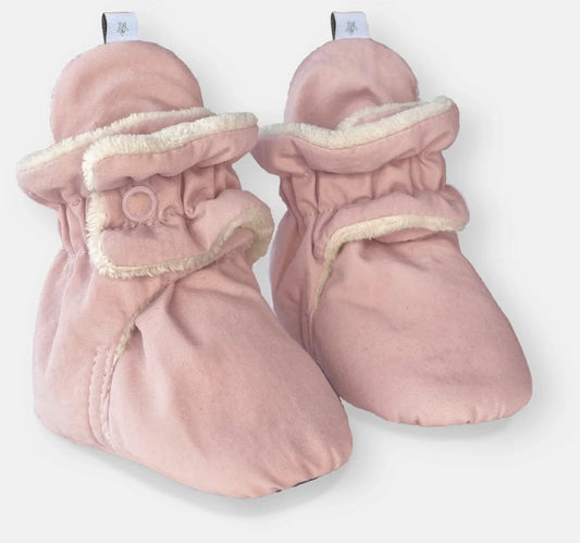 7 A.M. Enfant Baby Bootie Slippers - Airy - Cameo, 3-6M - BT70-B-CAM
