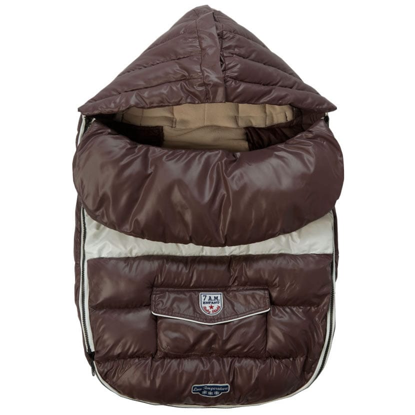 7 A.M. Enfant Baby Shield Footmuff, Small - Marron Glace - LS100S-MG