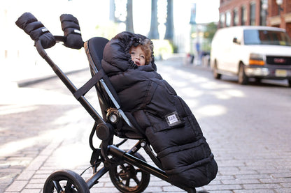 7 A.M. Enfant Blanket 212 Evolution Footmuff - Black - B212E-BK