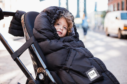 7 A.M. Enfant Blanket 212 Evolution Footmuff - Black - B212E-BK