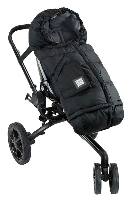 7 A.M. Enfant Blanket 212 Evolution Footmuff - Black - B212E-BK