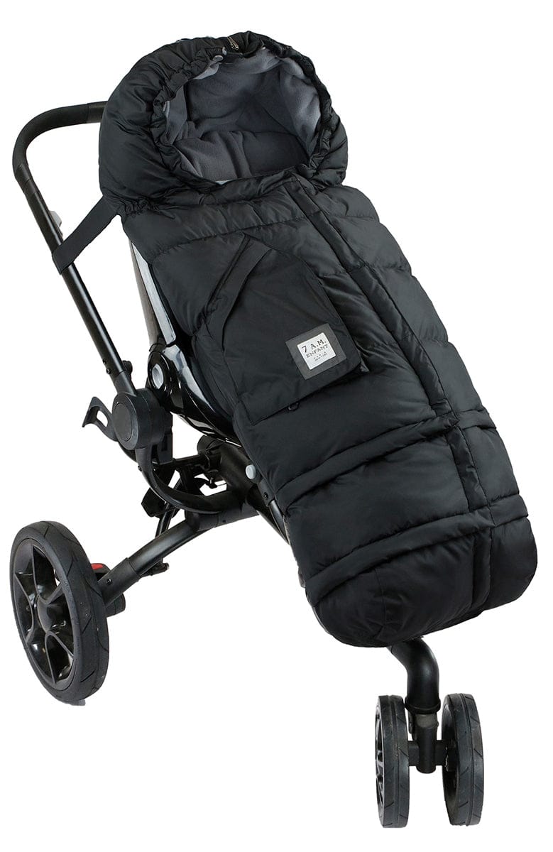 7 A.M. Enfant Blanket 212 Evolution Footmuff - Black - B212E-BK
