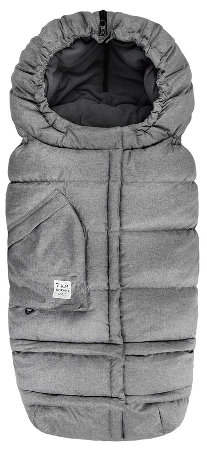 7 A.M. Enfant Blanket 212 Evolution Footmuff - Heather Gray - B212E-HG