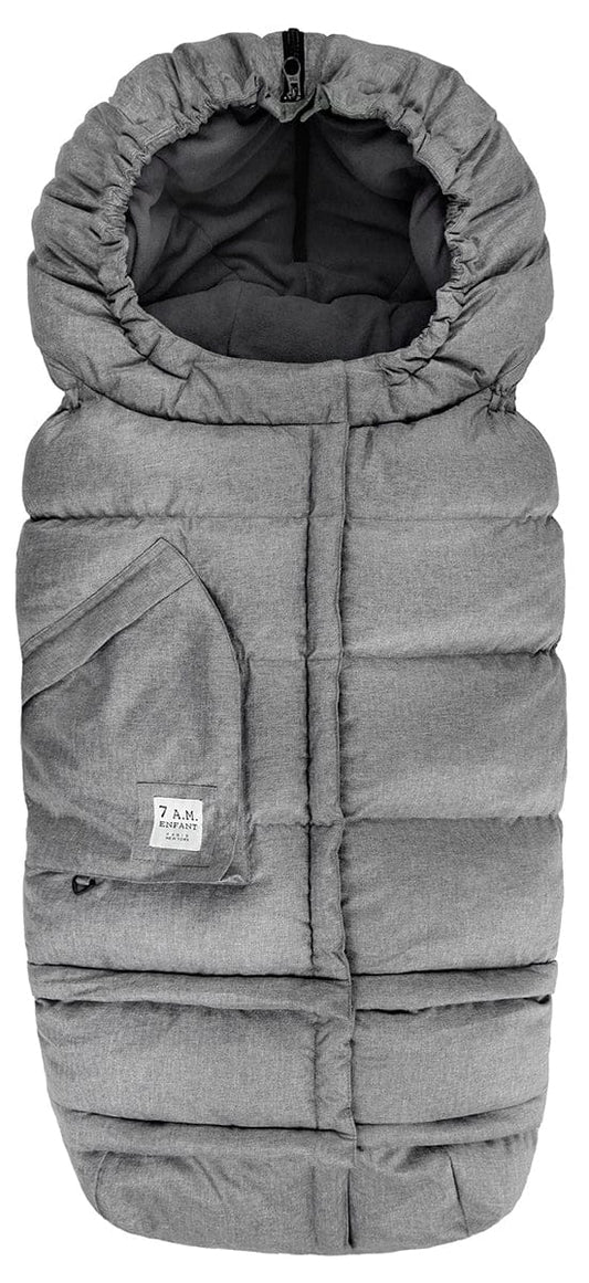 7 A.M. Enfant Blanket 212 Evolution Footmuff - Heather Gray - B212E-HG
