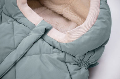 7 A.M. Enfant Blanket 212 Evolution Footmuff - Mirage Blue Quilted - B212E-MIQ