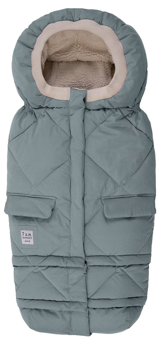 7 A.M. Enfant Blanket 212 Evolution Footmuff - Mirage Blue Quilted - B212E-MIQ