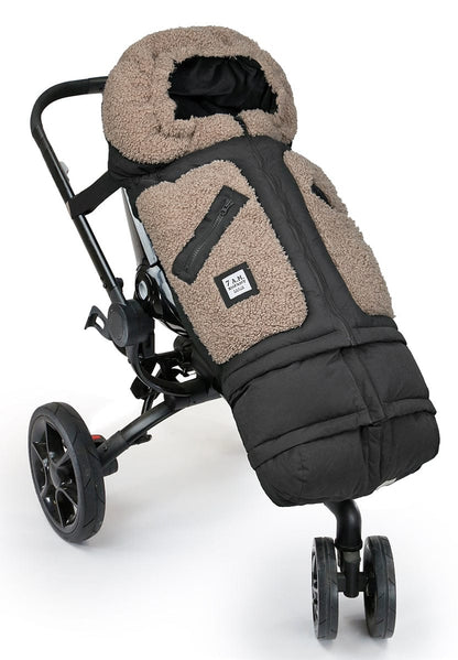 7 A.M. Enfant Blanket 212 Evolution Footmuff - Oatmeal Teddy - B212E-TEDAO