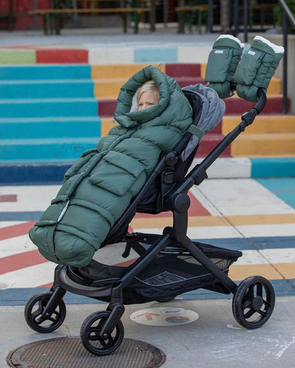 7 A.M. Enfant Blanket 212 Evolution Footmuff - Pine - B212E-PI