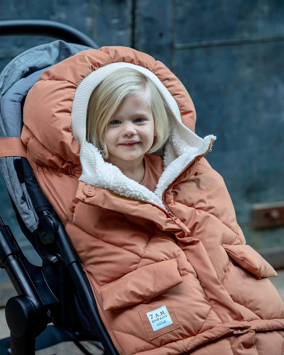 7 A.M. Enfant Blanket 212 Evolution Footmuff - Spice Quilted - B212E-SPQ