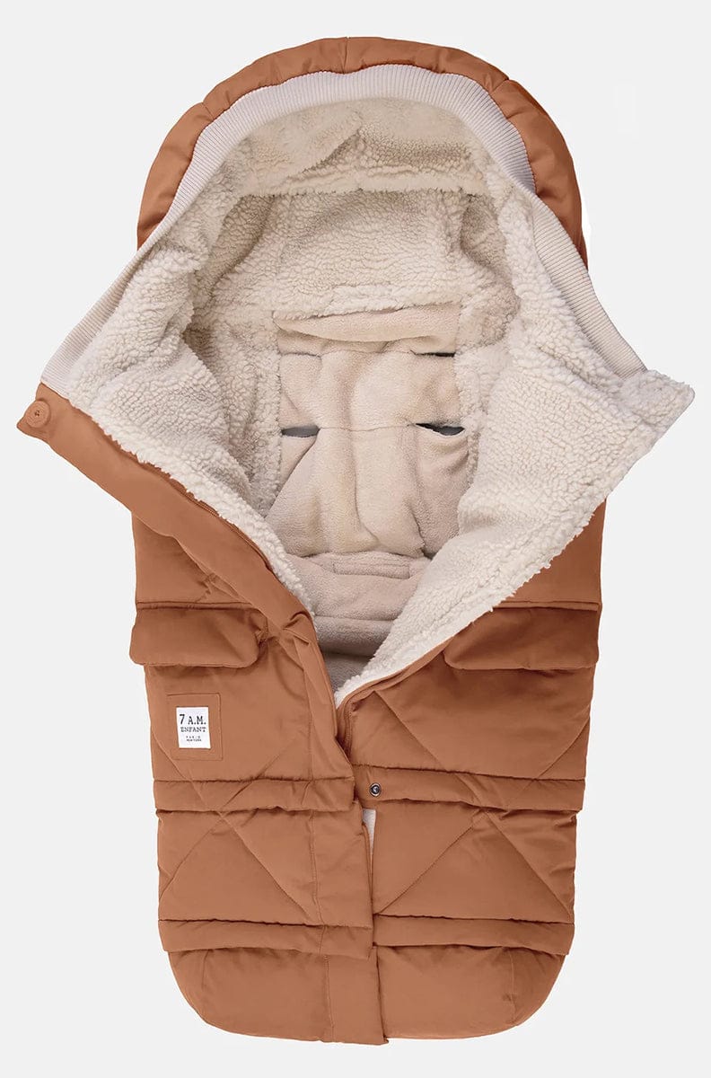 7 A.M. Enfant Blanket 212 Evolution Footmuff - Spice Quilted - B212E-SPQ