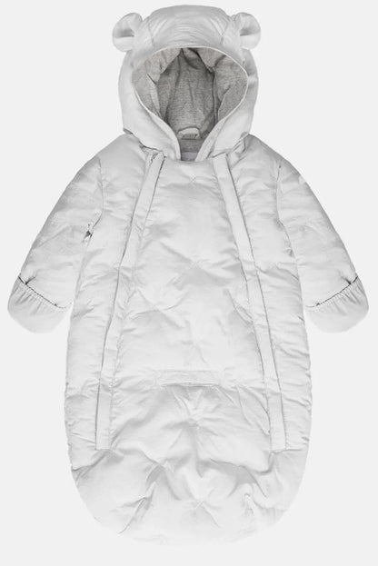 7 A.M. Enfant Bunting Bebe - Airy - Whisper White (0-3M) - DD70-A-WHS