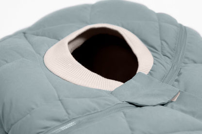 7 A.M. Enfant Cocoon Car Seat Cover - Benji - Mirage Blue Quilted - CSC-MIQ