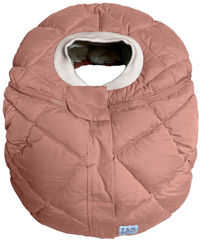 7 A.M. Enfant Cocoon Car Seat Cover - Benji - Rose Dawn Quilted - CSC-ROQ