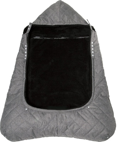 7 A.M. Enfant K-Poncho Baby Carrier Cover - Heather Grey - KP50-HGP