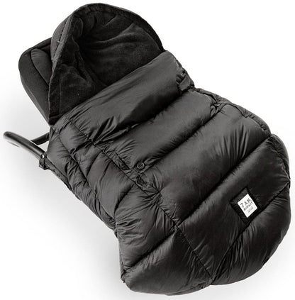 7 A.M. Enfant K Poncho Carrier Cover Heavyweight - Black (0-3T) - KP200-BP