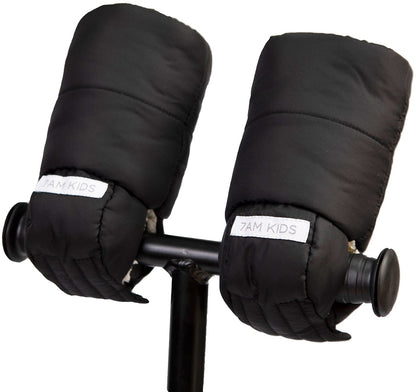7 A.M. Enfant KIDS Warmmuffs - Black (2T-4T) - HMK001-BK