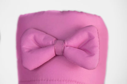 7 A.M. Enfant KIDS Warmmuffs - Bows - Hot Pink (2T-4T) - HMK121-HPB