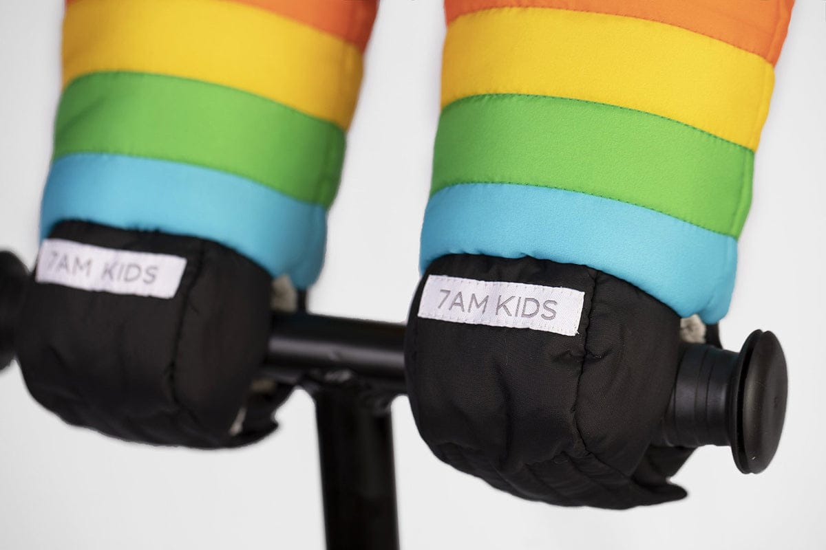 7 A.M. Enfant KIDS Warmmuffs - Rainbow (2T-4T) - HMK151-RBW