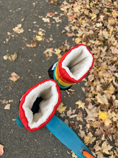 7 A.M. Enfant KIDS Warmmuffs - Rainbow (2T-4T) - HMK151-RBW