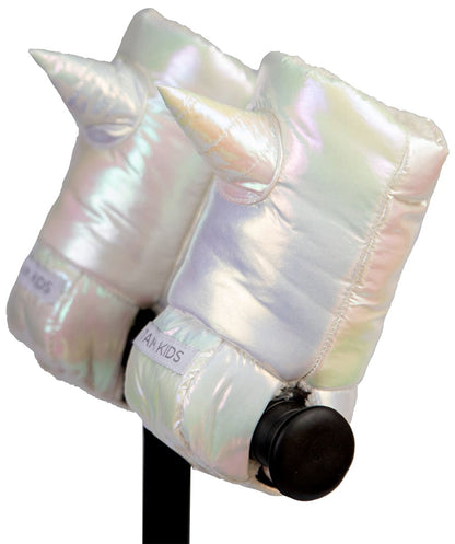 7 A.M. Enfant KIDS Warmmuffs - Unicorn - Iridescent (2T-4T) - HMK161-IRDU