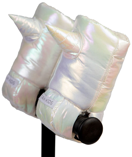 7 A.M. Enfant KIDS Warmmuffs - Unicorn - Iridescent (2T-4T) - HMK161-IRDU