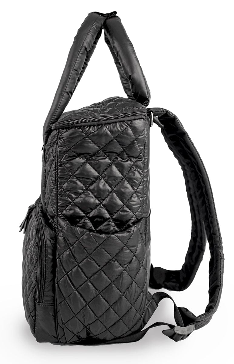7 A.M. Enfant London Diaper Backpack - Black - VB018-BK