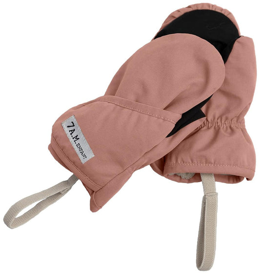 7 A.M. Enfant Mittens - Benji - Rose Dawn (12-24m) - MT803-ROD