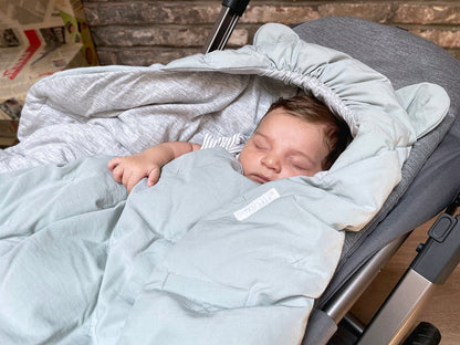7 A.M. Enfant Nido Bebe Airy Infant Wrap - Cameo Pink (0-6m) - ND70S-CAM