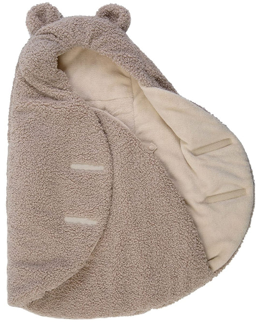 7 A.M. Enfant Nido Bebe Teddy Infant Wrap - Oatmeal Teddy (0-6m) - ND90S-TEDO