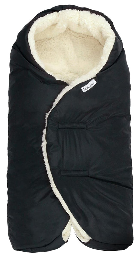 7 A.M. Enfant Nido Cloud Heavyweight Infant Wrap - Core - Black Cloud (0-6m) - ND200S-BKC