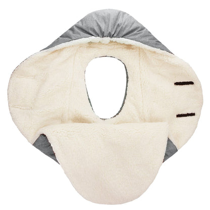 7 A.M. Enfant Nido Cloud Heavyweight Infant Wrap - Core - Heather Grey (0-6m) - ND200S-HG