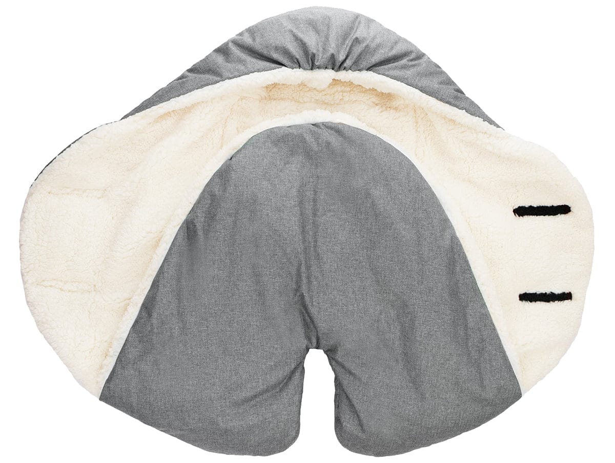 7 A.M. Enfant Nido Cloud Heavyweight Infant Wrap - Core - Heather Grey (0-6m) - ND200S-HG