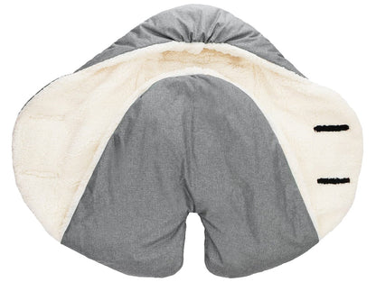 7 A.M. Enfant Nido Cloud Heavyweight Infant Wrap - Core - Heather Grey (0-6m) - ND200S-HG