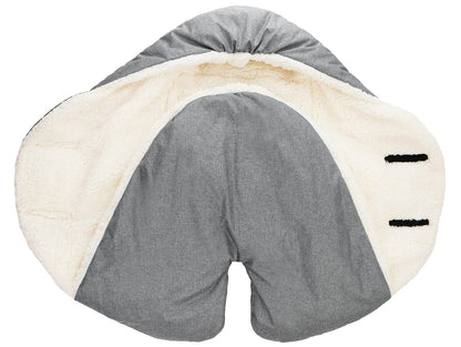 7 A.M. Enfant Nido Cloud Heavyweight Infant Wrap - Core - Heather Grey (6-18m) - ND200L-HG