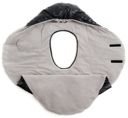 7 A.M. Enfant Nido Quilted Wrap, Small - Black - ND100S-BK