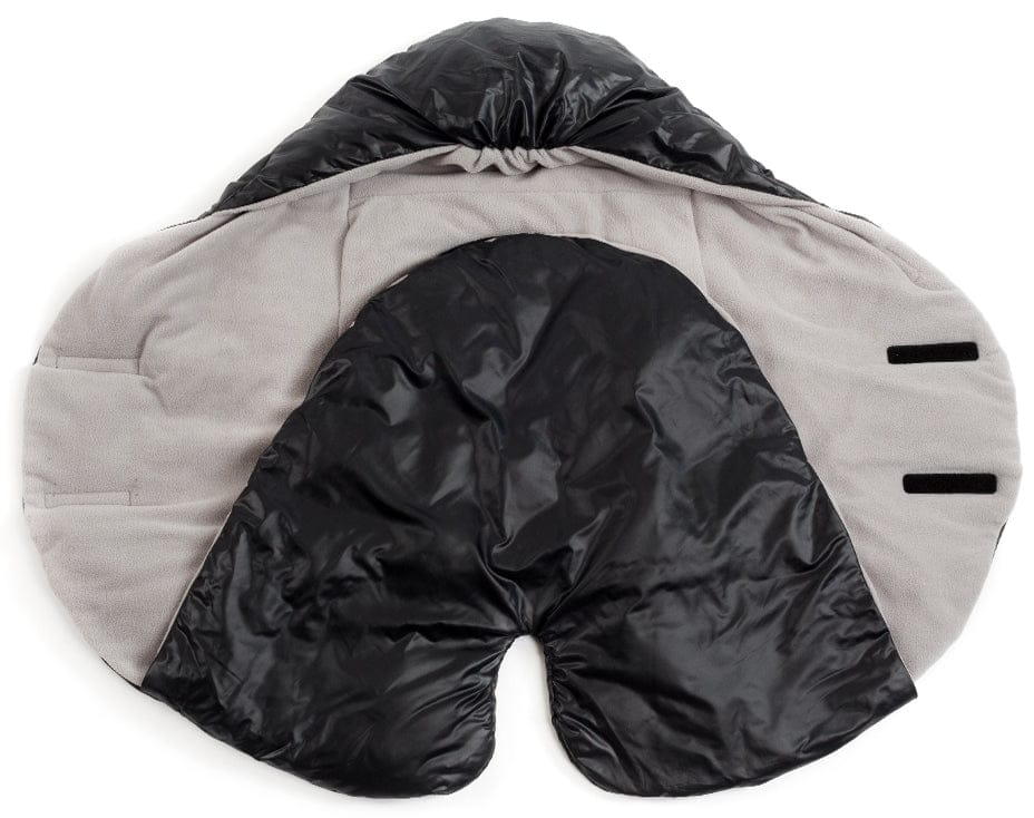 7 A.M. Enfant Nido Quilted Wrap, Small - Black - ND100S-BK