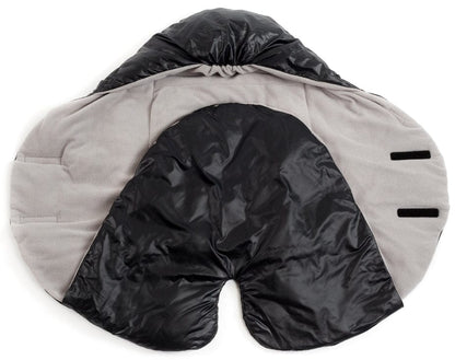 7 A.M. Enfant Nido Quilted Wrap, Small - Black - ND100S-BK