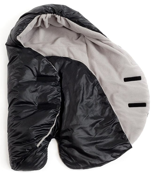 7 A.M. Enfant Nido Quilted Wrap, Small - Black - ND100S-BK