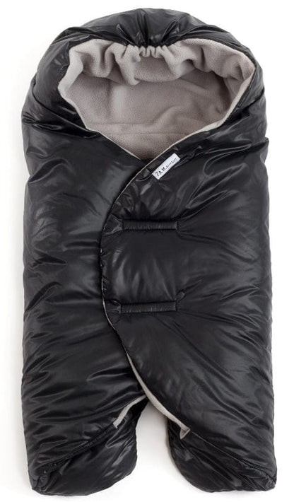 7 A.M. Enfant Nido Quilted Wrap, Small - Black - ND100S-BK