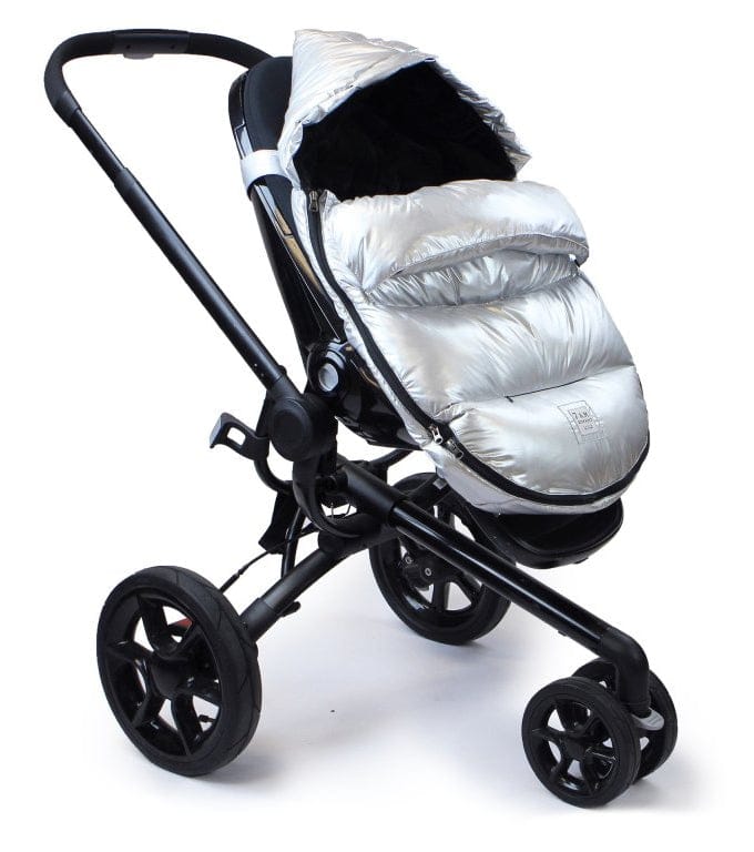 7 A.M. Enfant POD Footmuff, Medium/Large (18M-3T) - Glacier - POD30ML-GL