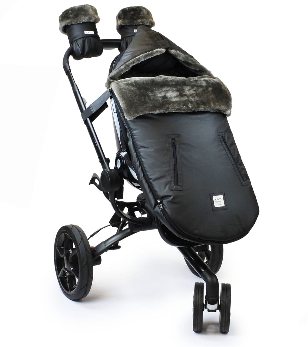 7 A.M. Enfant POD Footmuff, Small/Medium (0-18M) - Waxed Forest - POD40SM-WF