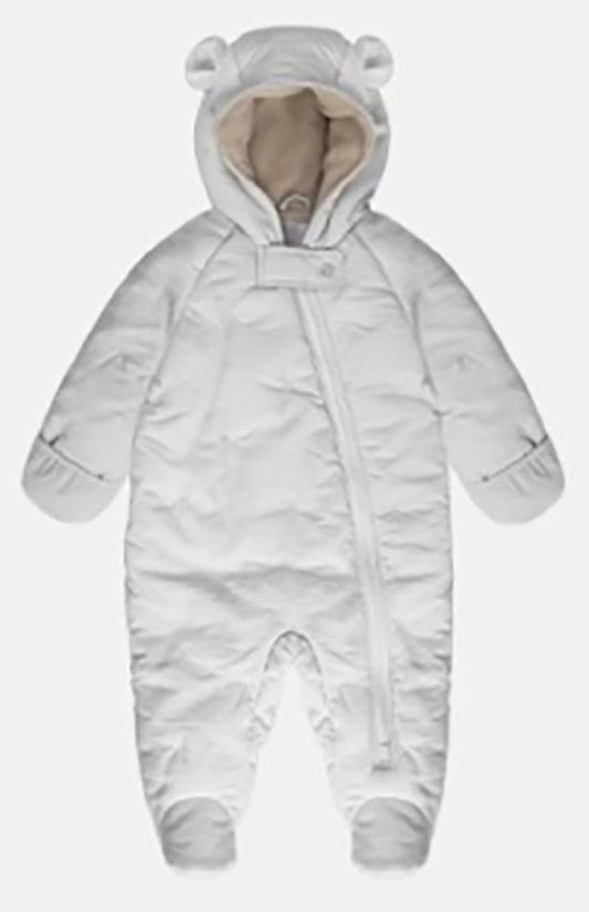 7 A.M. Enfant Snowsuit Airy - Whisper White (6-12M) - SSB70-D2-WHS